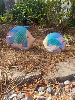 Wooden Fish Decor