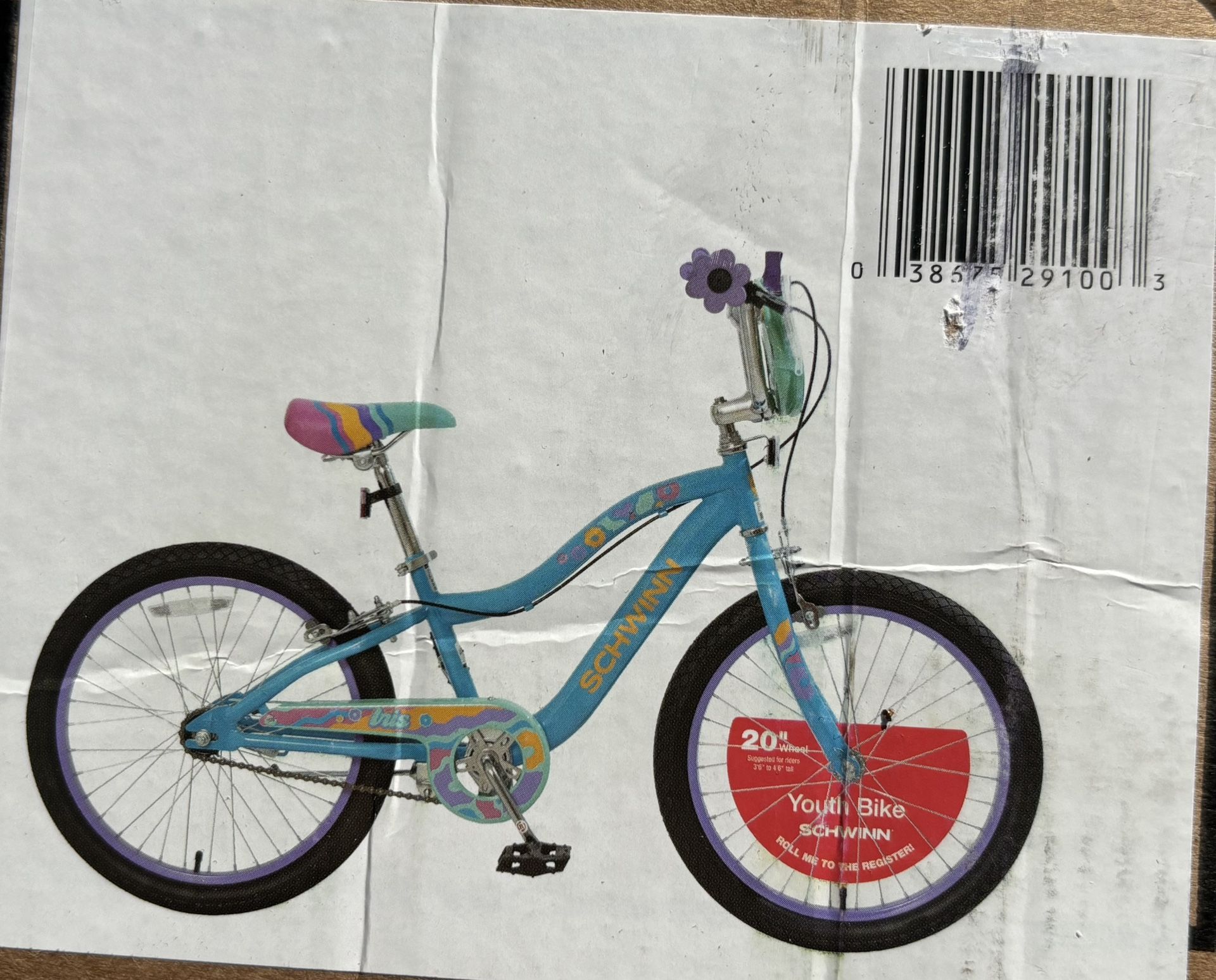 Schwinn 20”youth Bike. New.