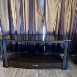 Occasionally Table With Glass Shelves