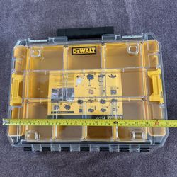 Dewalt TSTAK clear lid organizer organizador con tapa