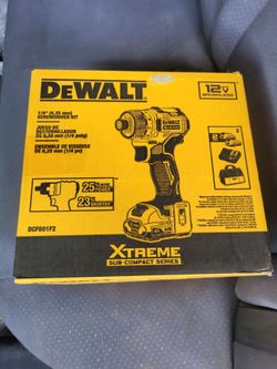 Dewalt impact drill