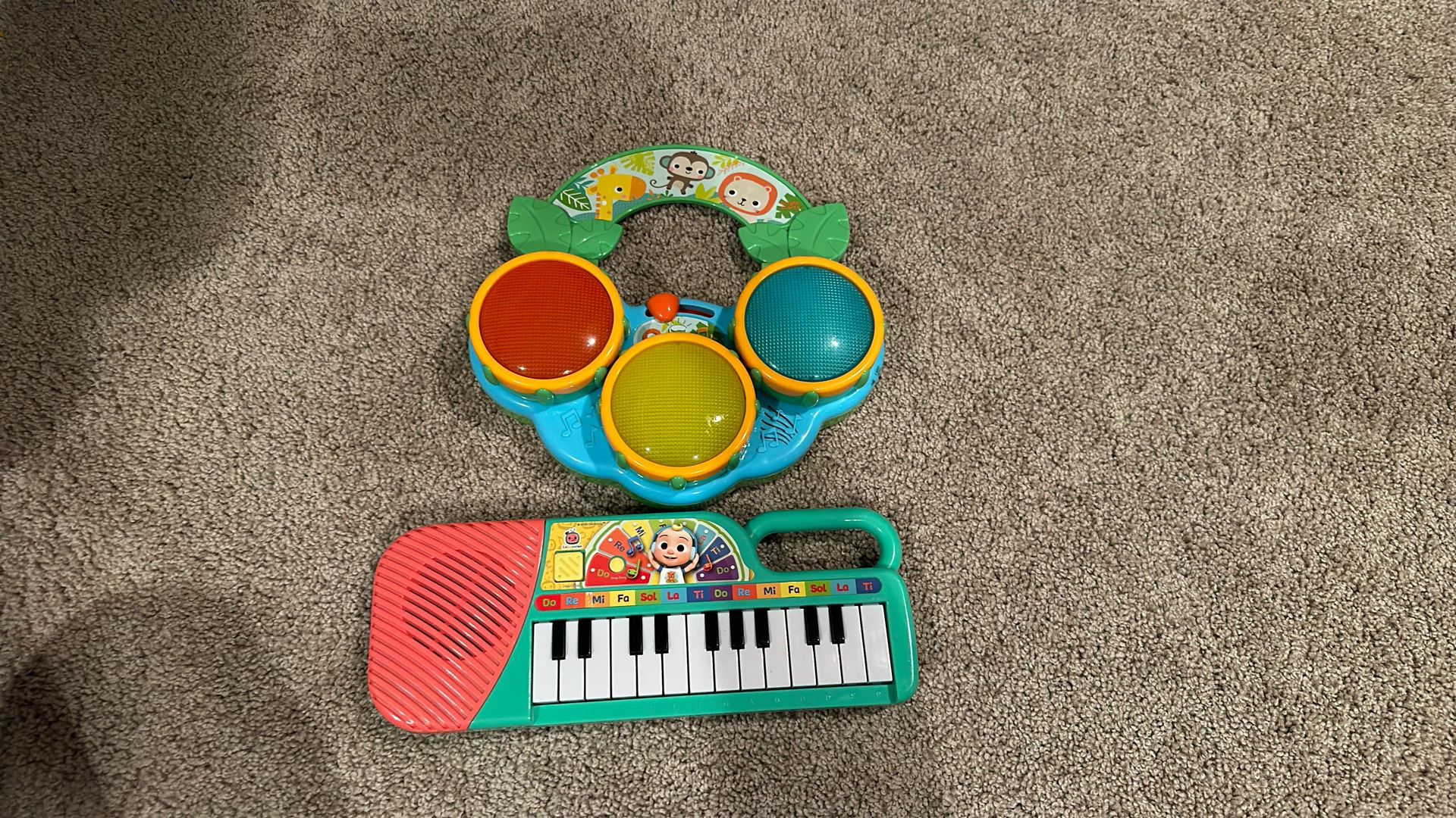 Cocomelon Piano & Bright Starts Drums