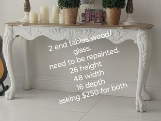 2 End Tables Need To Be Redone 2 For $250