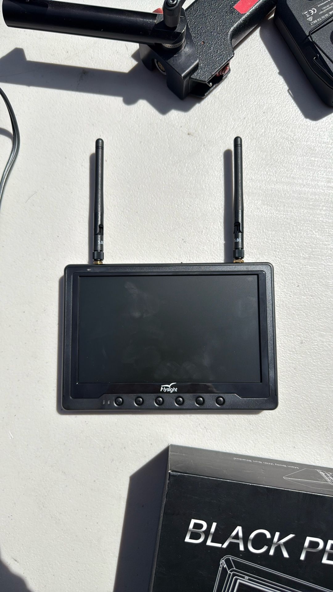 📺 FlySight Black Pearl 7” HD FPV Monitor – Dual Diversity RX