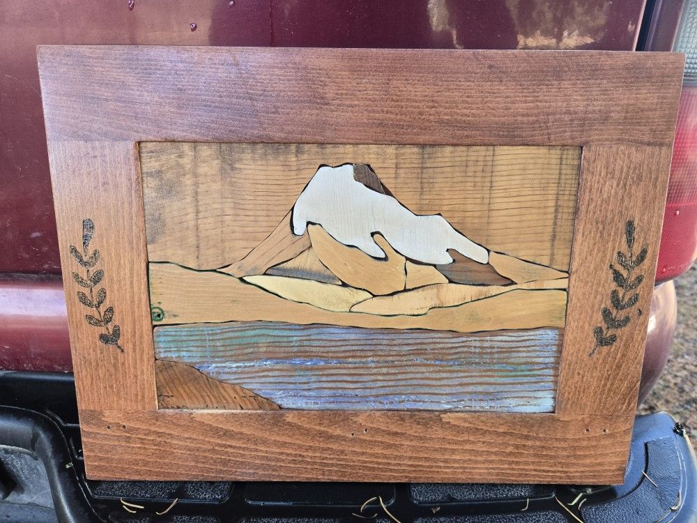 Pre 1980 Inspired Mt St Helens Wall Art