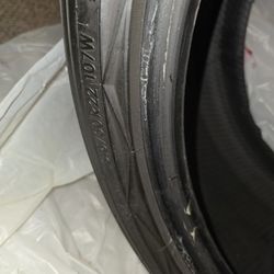 Nitto NT420V 315/30R22 107W XL (TWO TIRES USED)