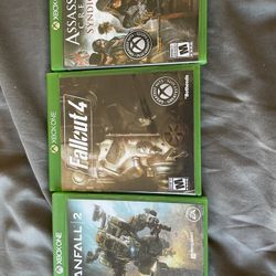 3 Xbox One Games Check Description For Details