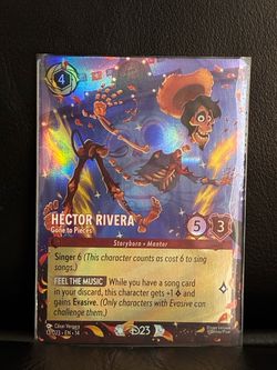 2026 Disney Lorcana D23 Exclusive Collection Box Hector Rivera 13/D23 En 14