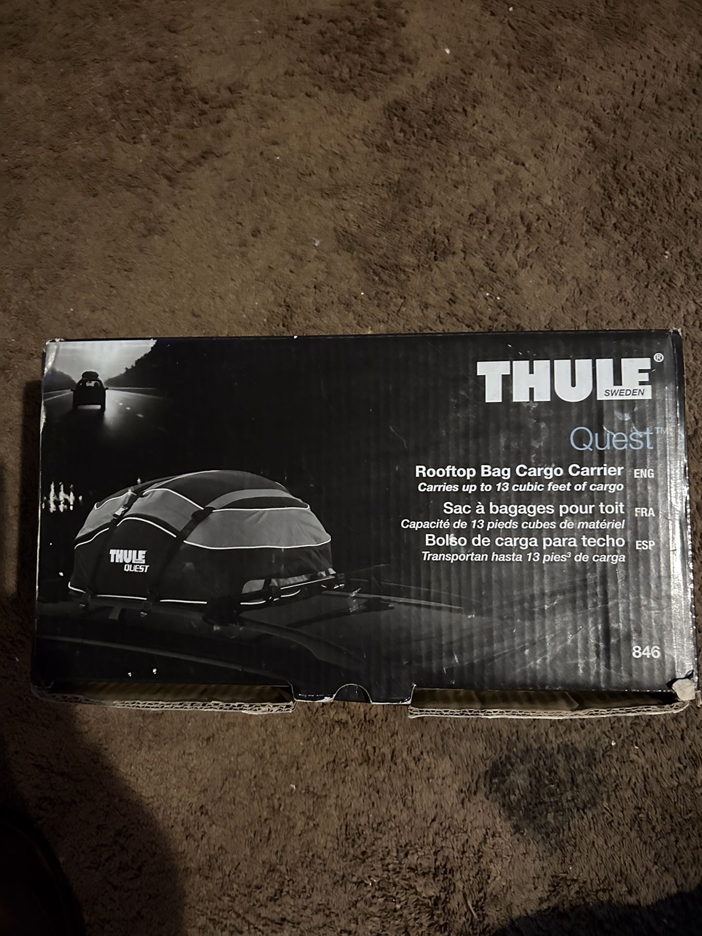 Thule Sweden Quest. Rooftop Cargo Carrier