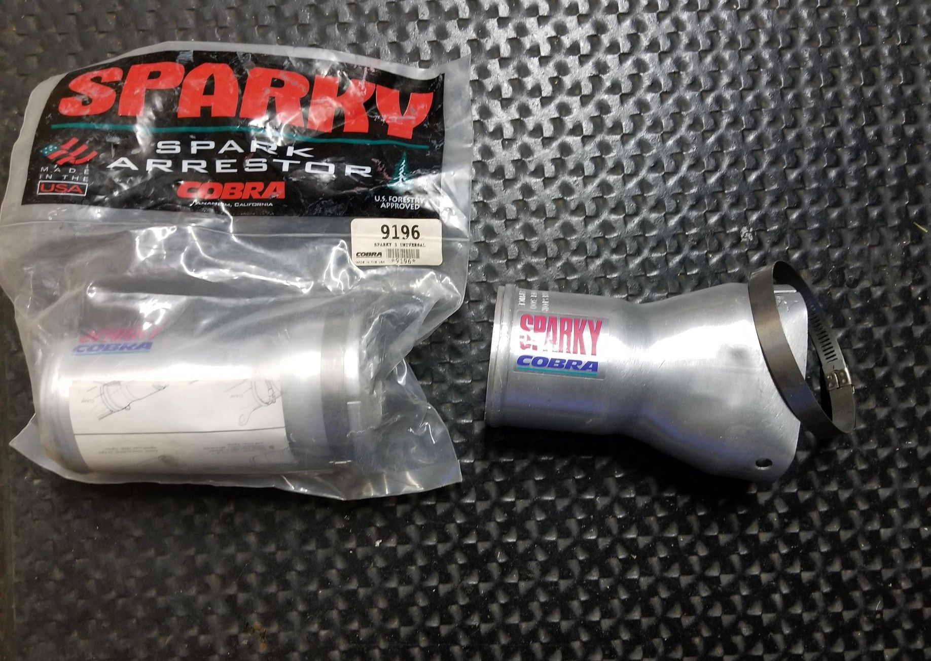 Sparky Cobra spark arrestor