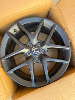 Civic SI Matte black rims
