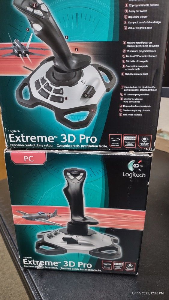 3D PRO EXTREME Logitech GAME CONTROLER