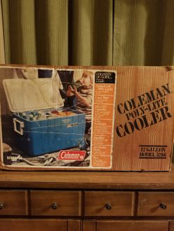 Vintage Coleman Cooler