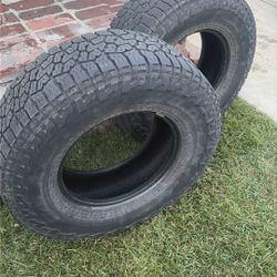 265 75 16 Falken Tires  50% Tread