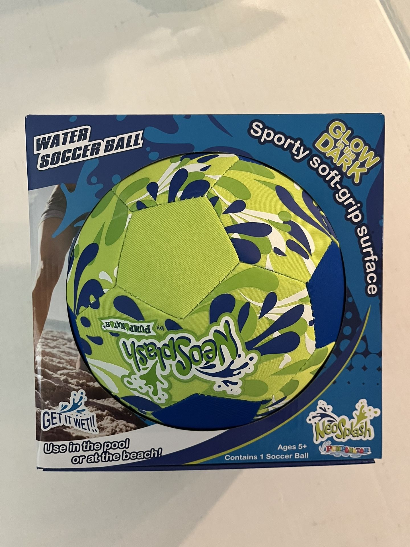 NEOSPLASH SOCCER BALL Glow In The Dark