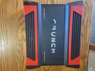 Crunch 1500w amp