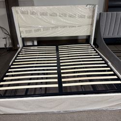 King Bed Frame With 4 Drawers 