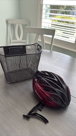 Schwinn Bike Helmet and Bell Bike Basket
