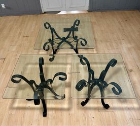 Set of living room tables