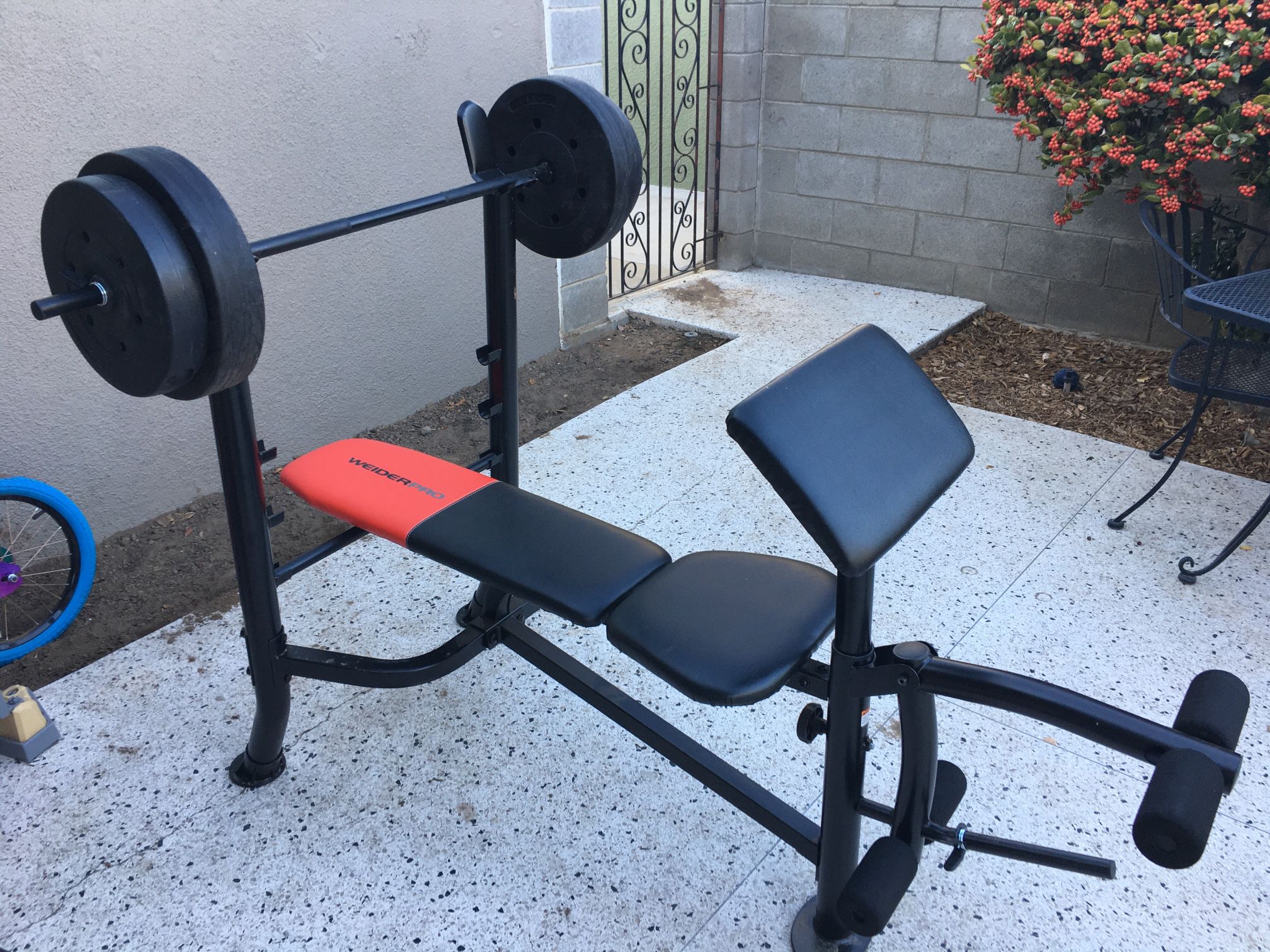 Weirder Pro 265 Bench With Weights