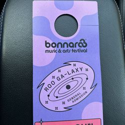 Bonnaroo 4 Day Galaxy Camping Pass 2024
