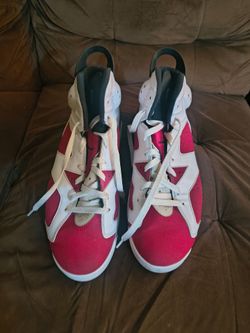 jordan 6 carmine size 12