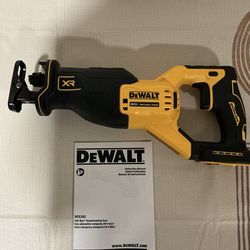 DEWALT. 20V MAX XR Lithium Ion Cordless Brushless Reciprocating Saw (Tool Only). DCS382B.