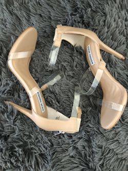 Steve Madden Clear Heels