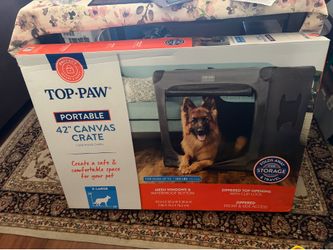 Top Paw Portable “42” Canvas Crate