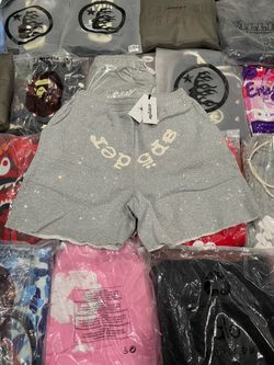 Grey VVS Spider Shorts Size M