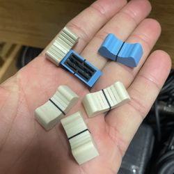 Audio mixer knobs for slider volume 6 pc 