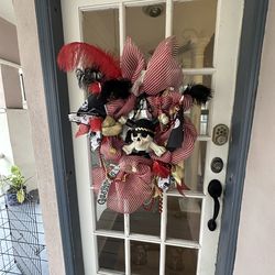 Gasparilla Door Wreath