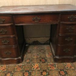 Antique Desk W/ Chair