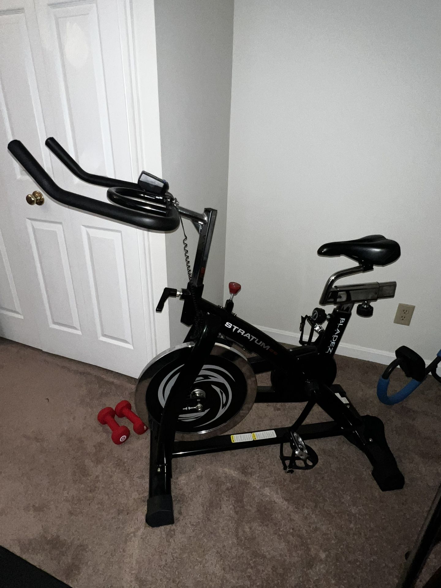 Stratum GS Bladez Fitness Stationary Indoor Exercise Bike