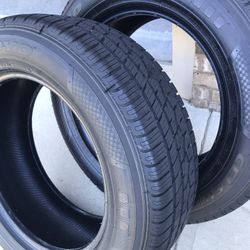 2 -18” Tires 245/60/18 Toyo Celsius  CUV All Weather