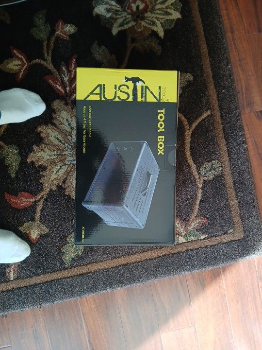 Austin Tool Box That Houses 4 Trays For Easy Access