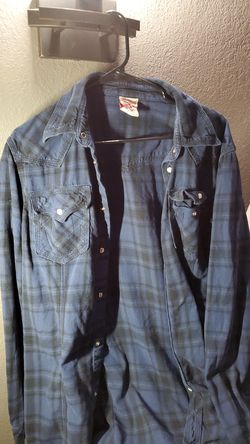 True religion flannel shirt