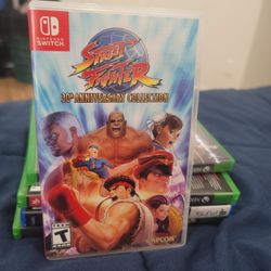NINTENDO SWITCH STREET FIGHTER 30TH ANNIVERSARY COLLECTION 