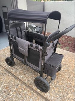 WonderFold X2 Double Stroller Wagon – Excellent Condition