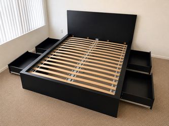 Queen IKEA storage beds