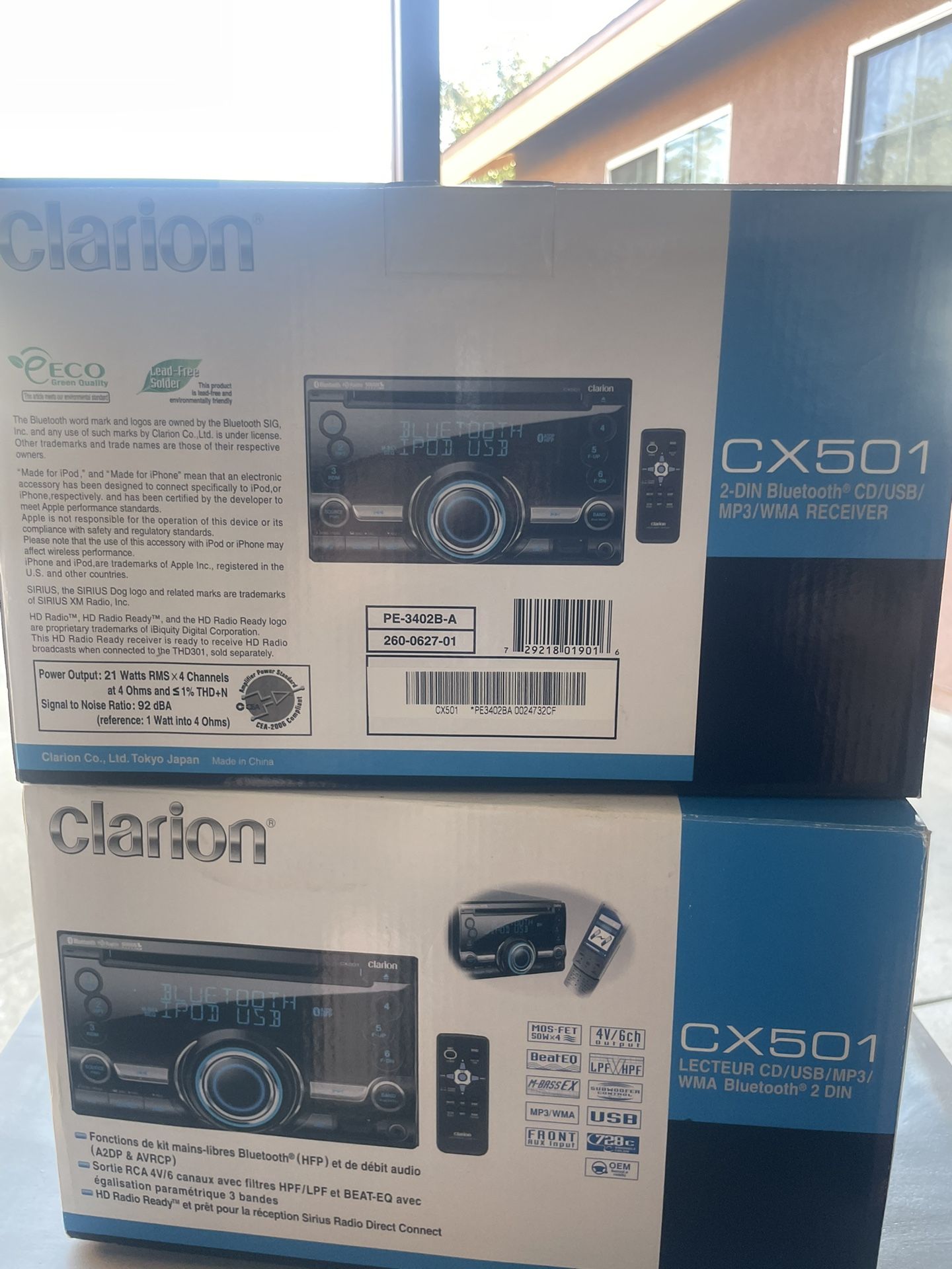CLARION CX501 Bluetooth