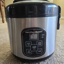 Hamilton Beach 8-Cup Rice Cooker & Steamer - $10