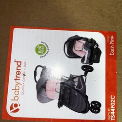 Baby Car And Stroller (pink)