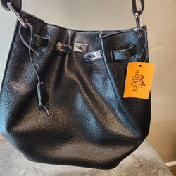 Hermes Paris Hobo Bag With Authenticity