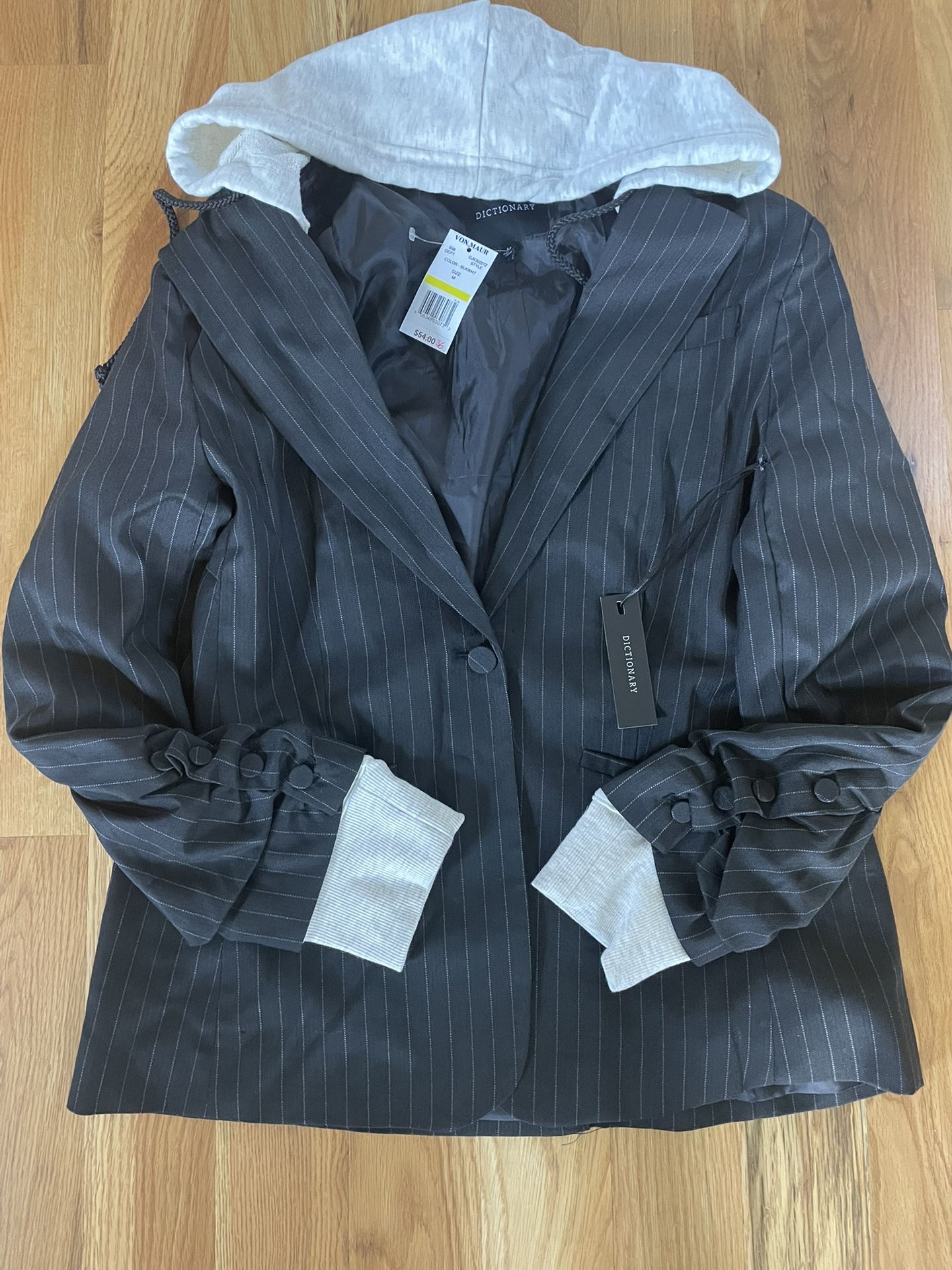 Dictionary blazer- New With Tags