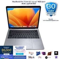 MacBook Pro "Core i5" 2.3 13" Mid-2017, 8GB, 256GB "H91385"