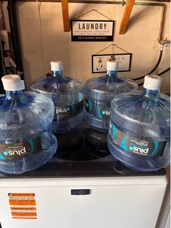 Small water containers $5 each
