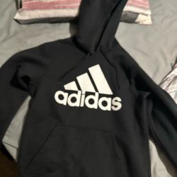 Adidas Black Hoodie Size Small