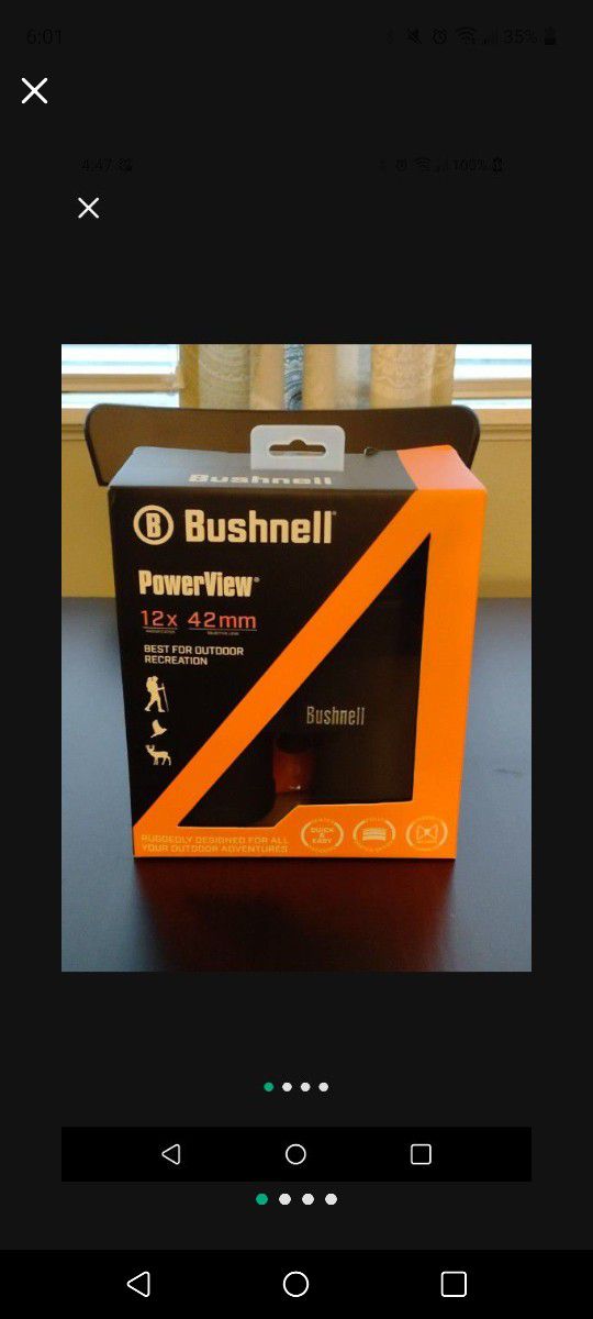 NEW! Bushnell Power View Binoculars $50