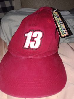 Greg ray former Indy car racer 2003 #13 red hat tags